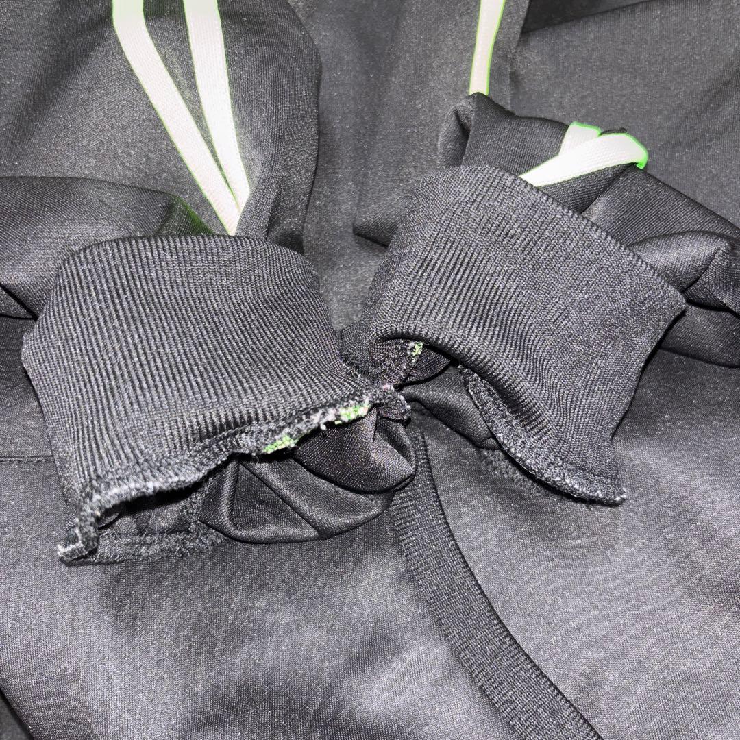 Without Meet LAUGHSフーディー Lサイズ 黒　ライン入d773 15