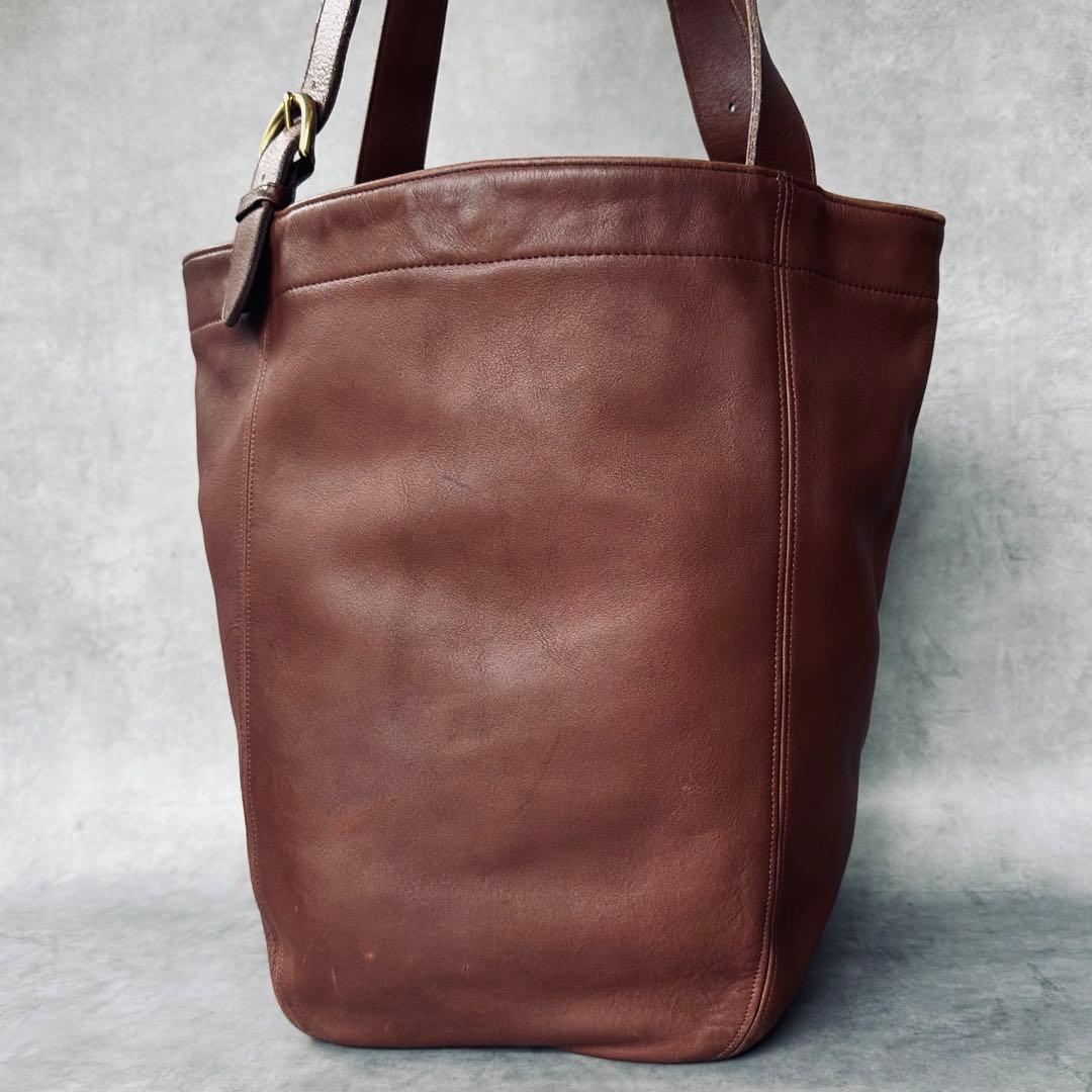 Vintage COACH Large Bucket Tote Bag