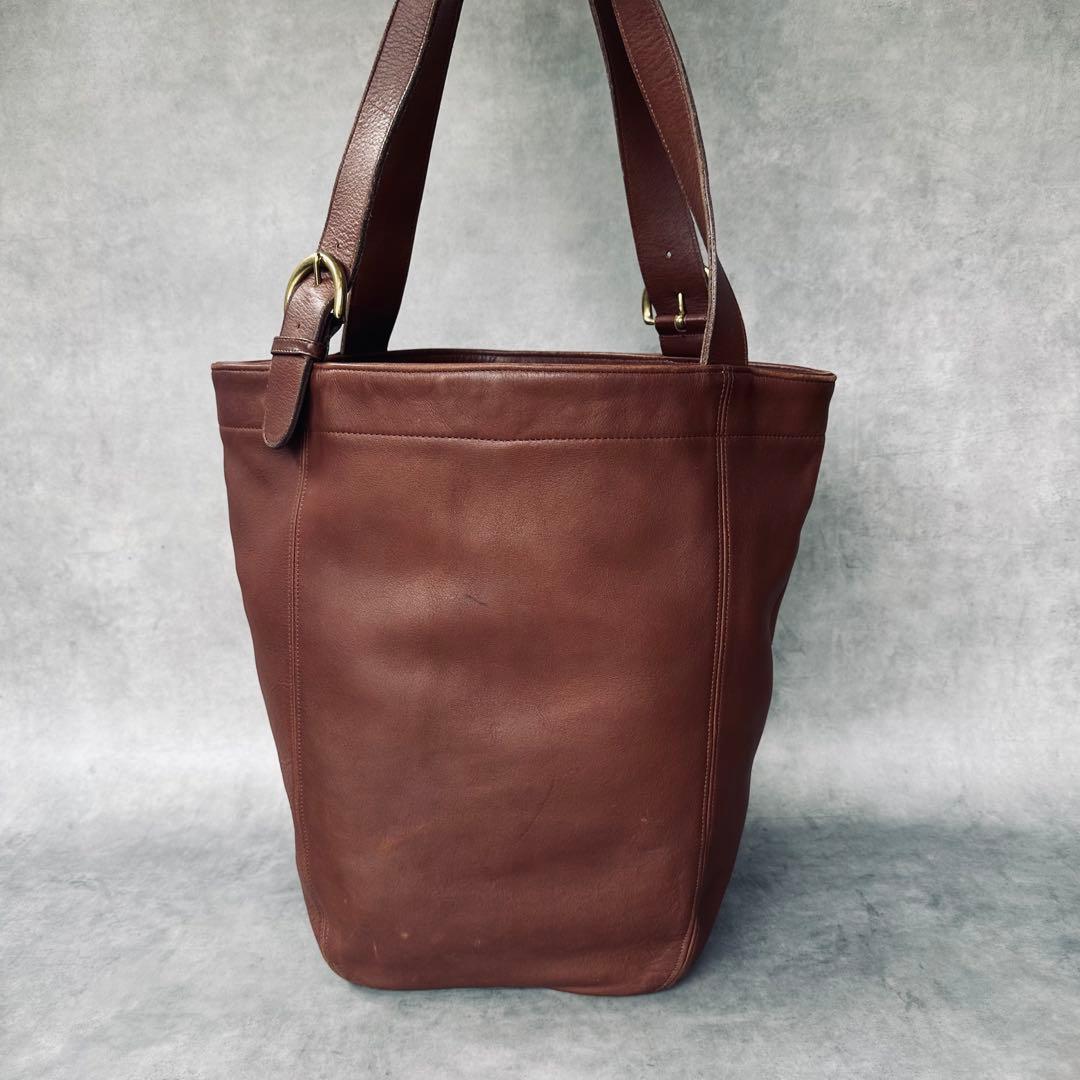 Vintage COACH Large Bucket Tote Bag 2