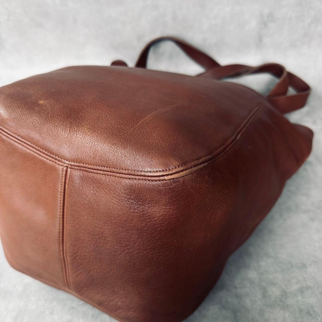 Vintage COACH Large Bucket Tote Bag 11