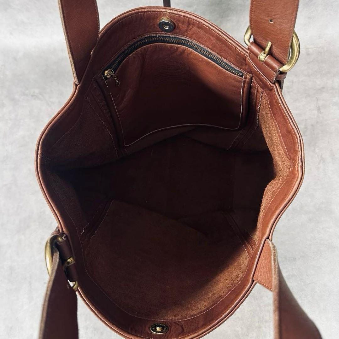 Vintage COACH Large Bucket Tote Bag 12