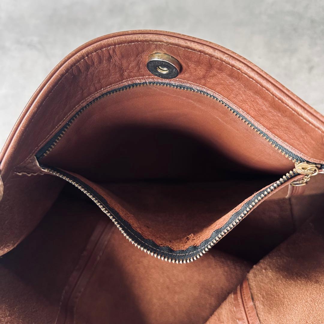 Vintage COACH Large Bucket Tote Bag 14