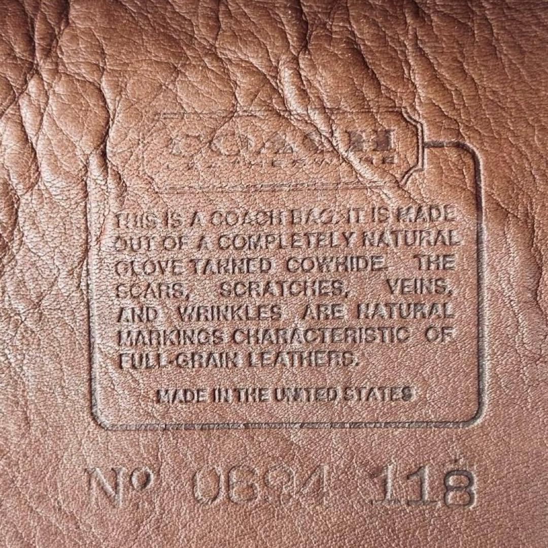 Vintage COACH Large Bucket Tote Bag 15