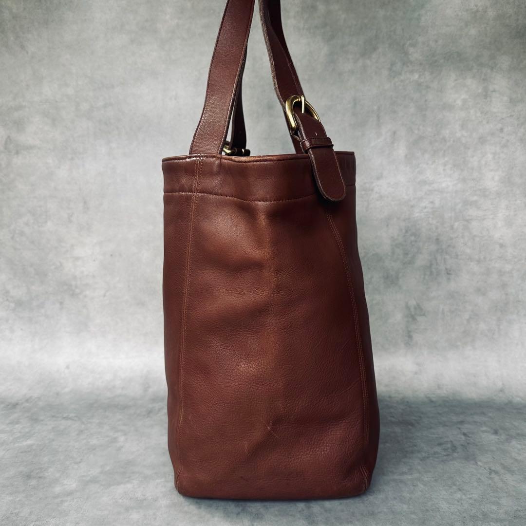Vintage COACH Large Bucket Tote Bag 5
