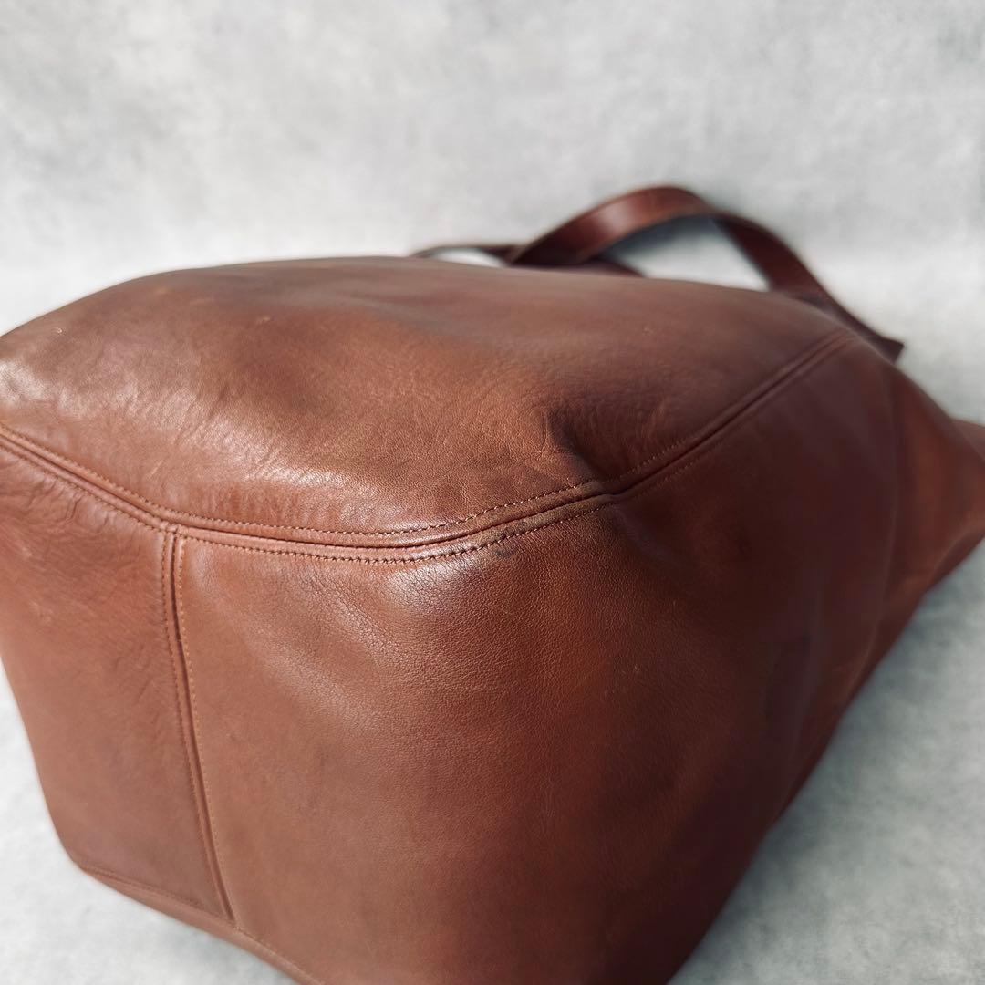 Vintage COACH Large Bucket Tote Bag 9