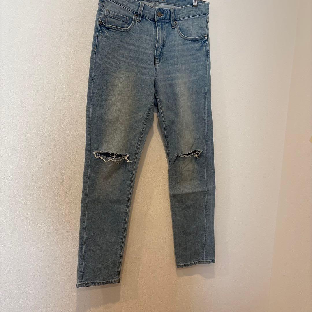 .ウィゴー デニムパンツ ジーパン　カジュアル　青 M ダメージ　シンプル 3