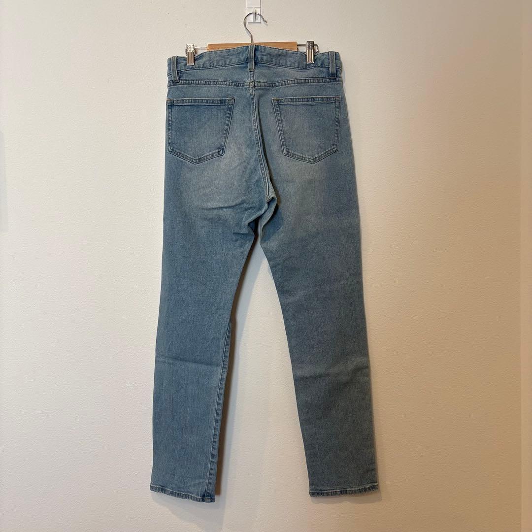 .ウィゴー デニムパンツ ジーパン　カジュアル　青 M ダメージ　シンプル 4