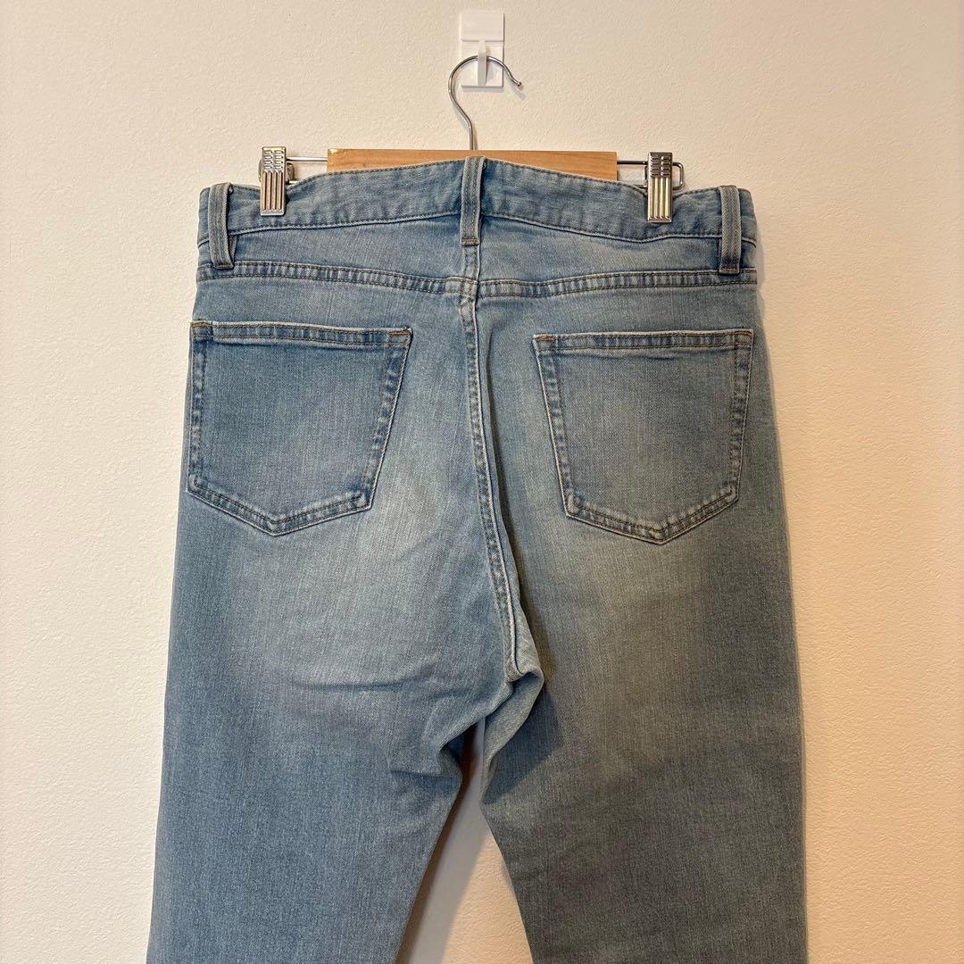 .ウィゴー デニムパンツ ジーパン　カジュアル　青 M ダメージ　シンプル 5
