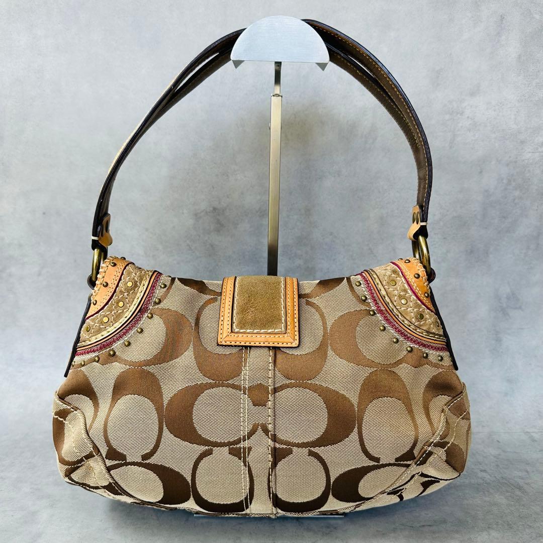 COACH Soho Studs Braided Shoulder Bag 3