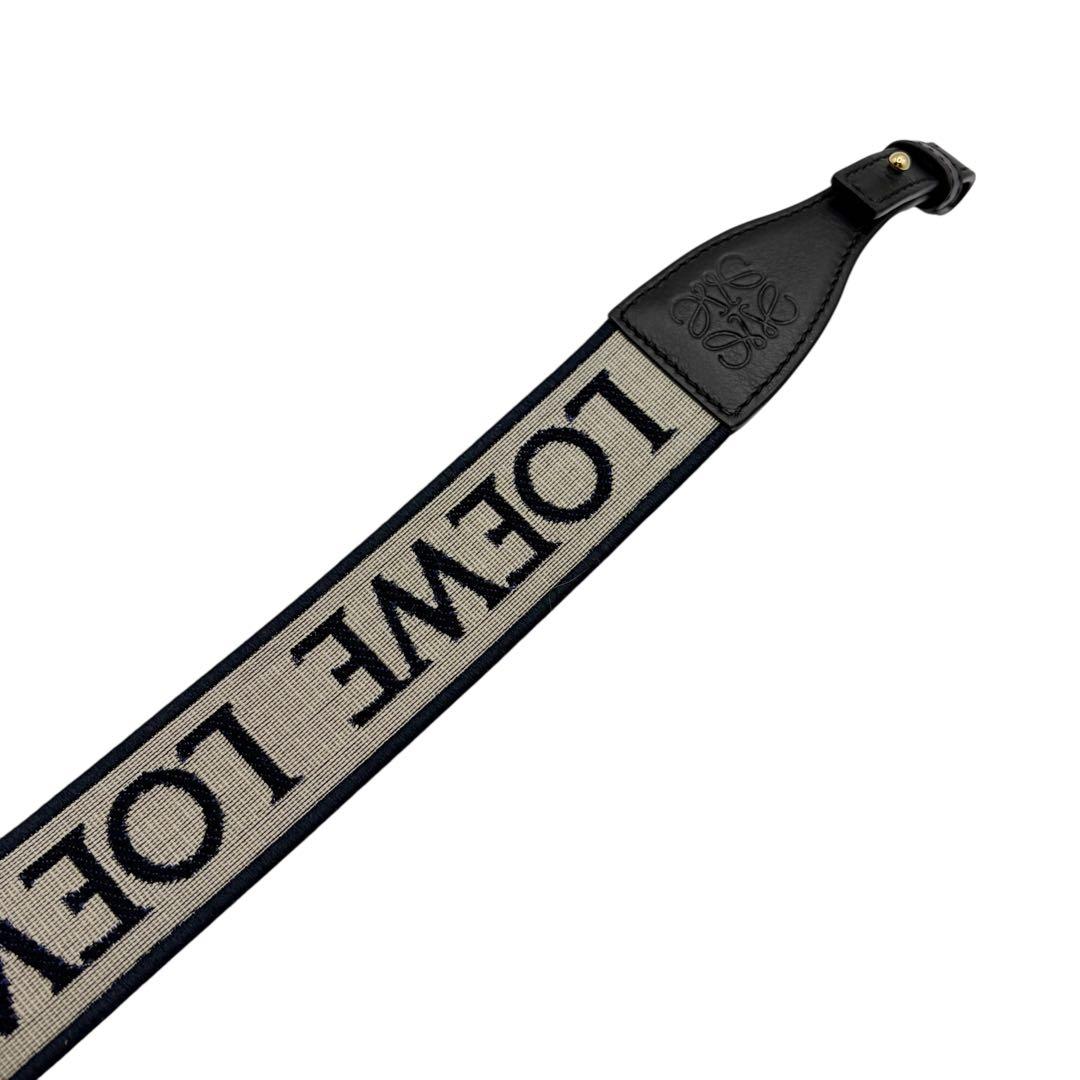 ⭐️ほぼ未使用⭐️ ロエベ アナグラム ロゴ ループストラップ ネイビー 6