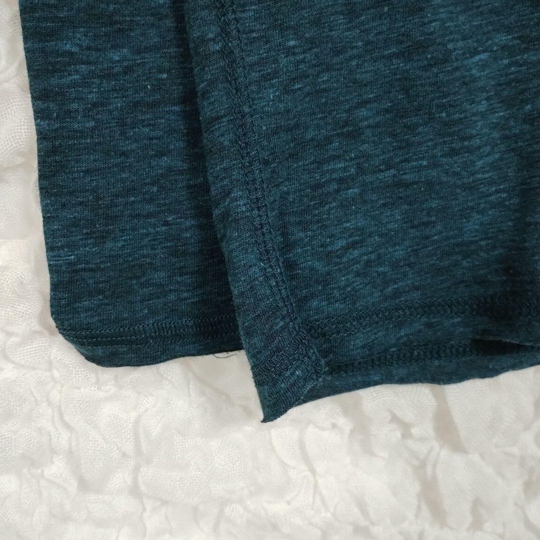 Gapギャップ ダークティール フード付きパーカー薄手S 青灰色カジュアル 3