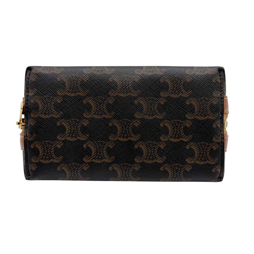 ⭐️ほぼ未使用⭐️ セリーヌ スモール コスメティックポーチ トリオンフ 7