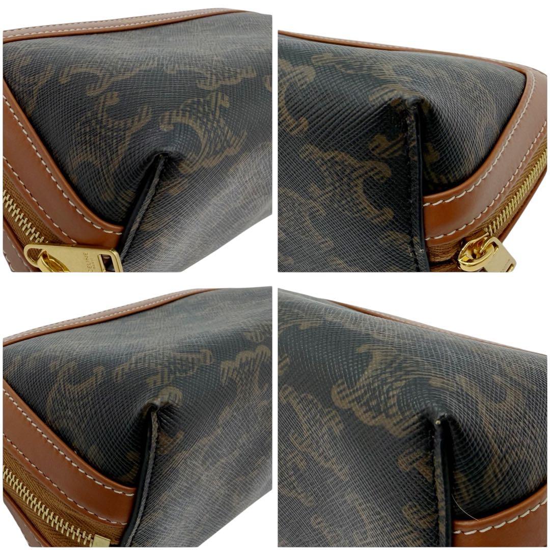 ⭐️ほぼ未使用⭐️ セリーヌ スモール コスメティックポーチ トリオンフ 8