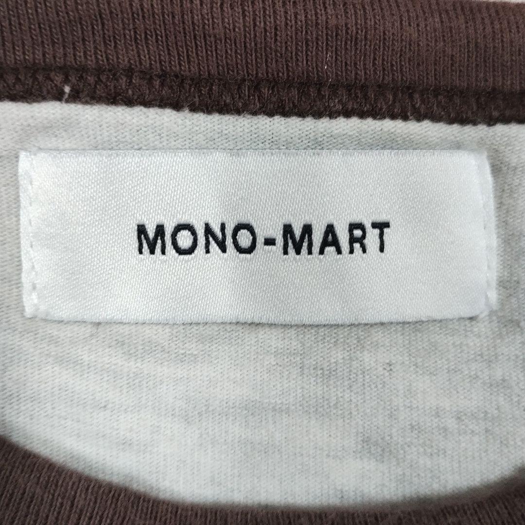 【MONO-MARTモノマート】 花柄プリント Tシャツ 半袖 グレー Fサイズ 5