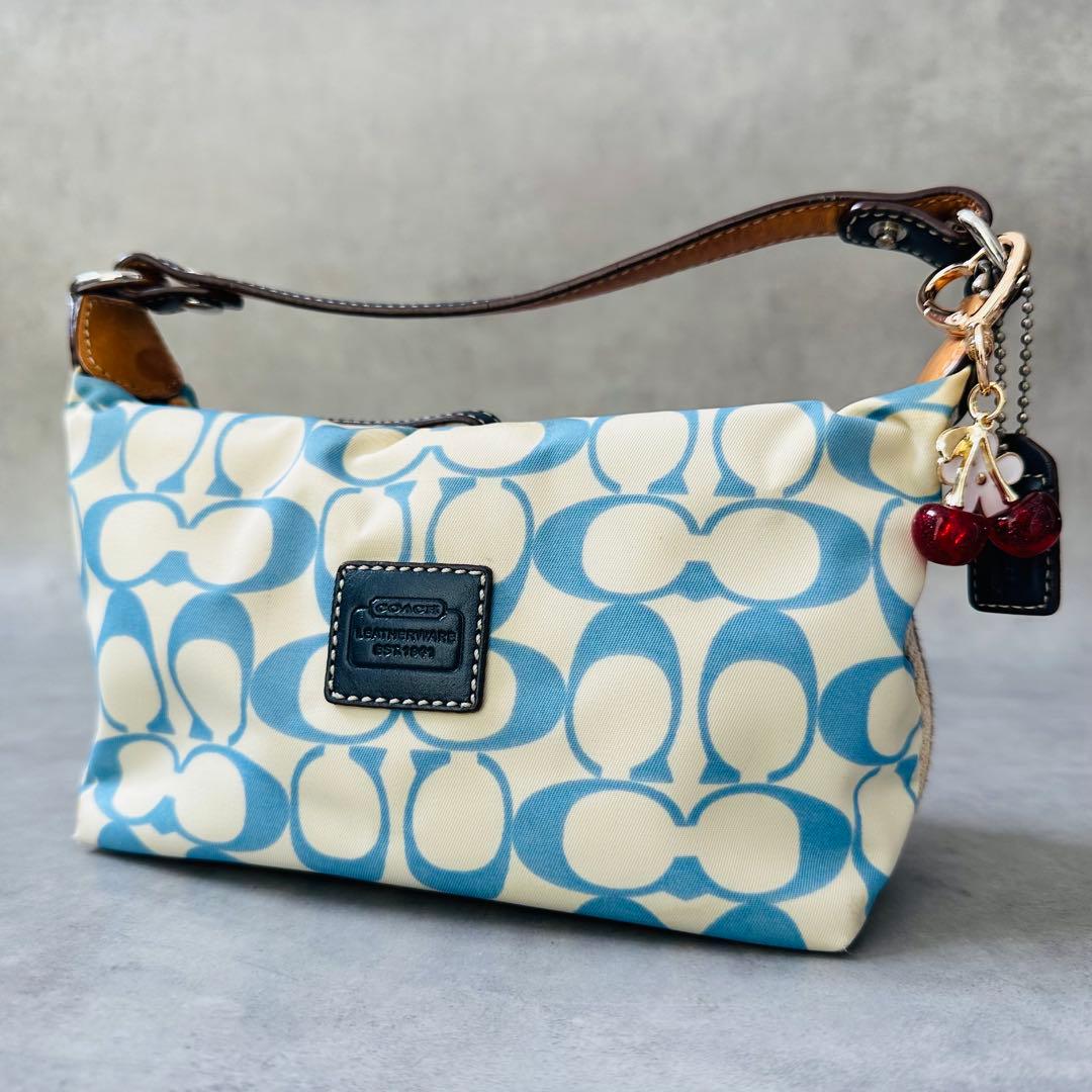 Y2K COACH Signature Accessory Pouch