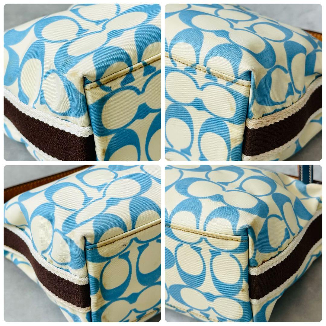 Y2K COACH Signature Accessory Pouch 7