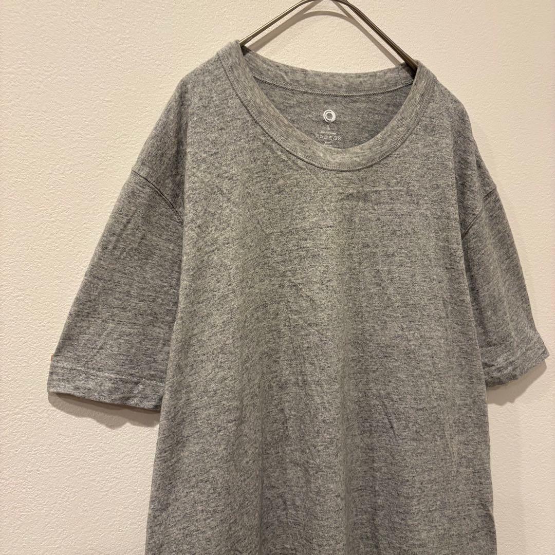 ファミリーマート Tシャツ 半袖 無地 灰色　グレー L シンプル　男女着用可 4