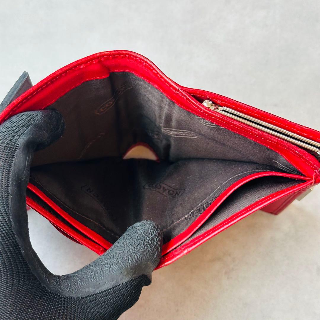 COACH Signature Gamaguchi Bifold Wallet 13