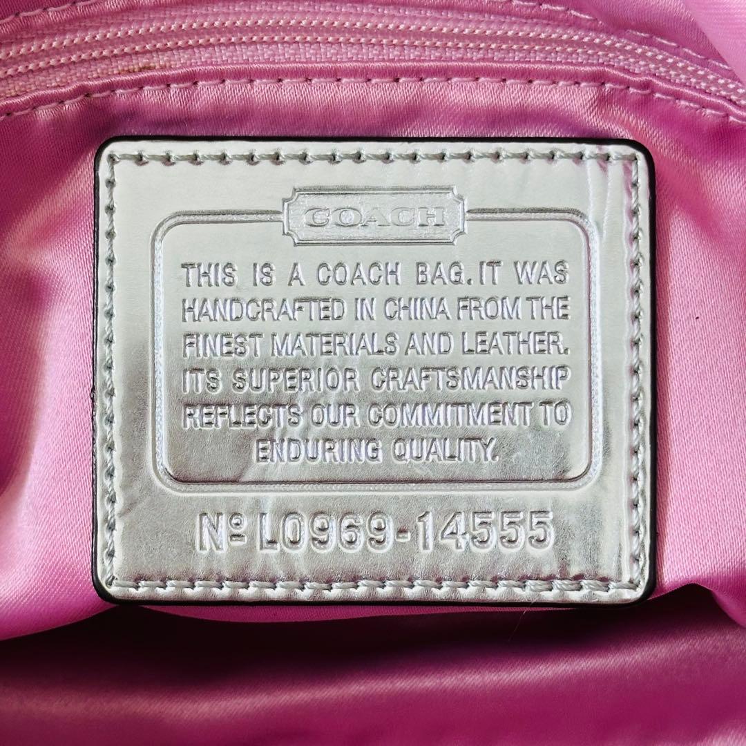 Y2K COACH Poppy Double Pocket 2way Bag ② 15