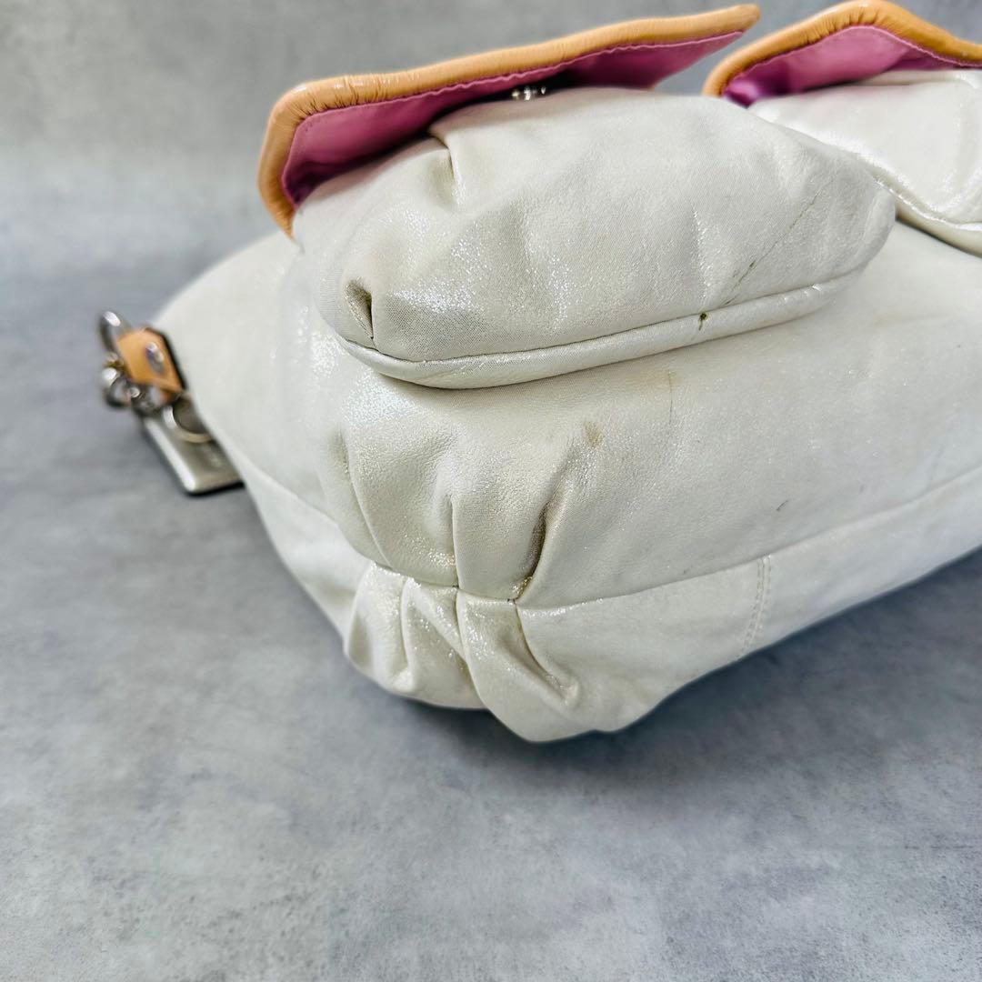 Y2K COACH Poppy Double Pocket 2way Bag ② 8