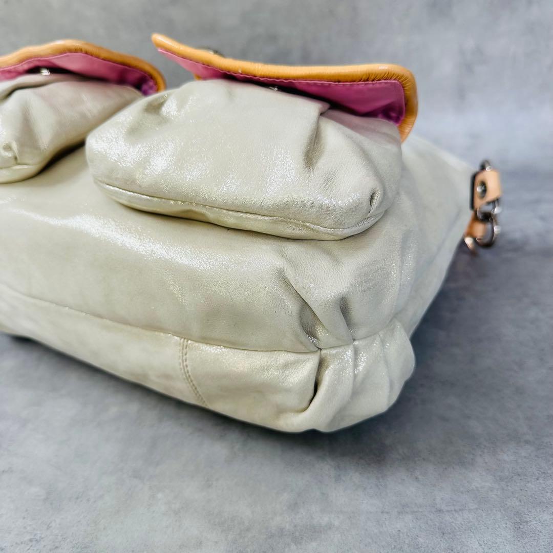 Y2K COACH Poppy Double Pocket 2way Bag ② 9