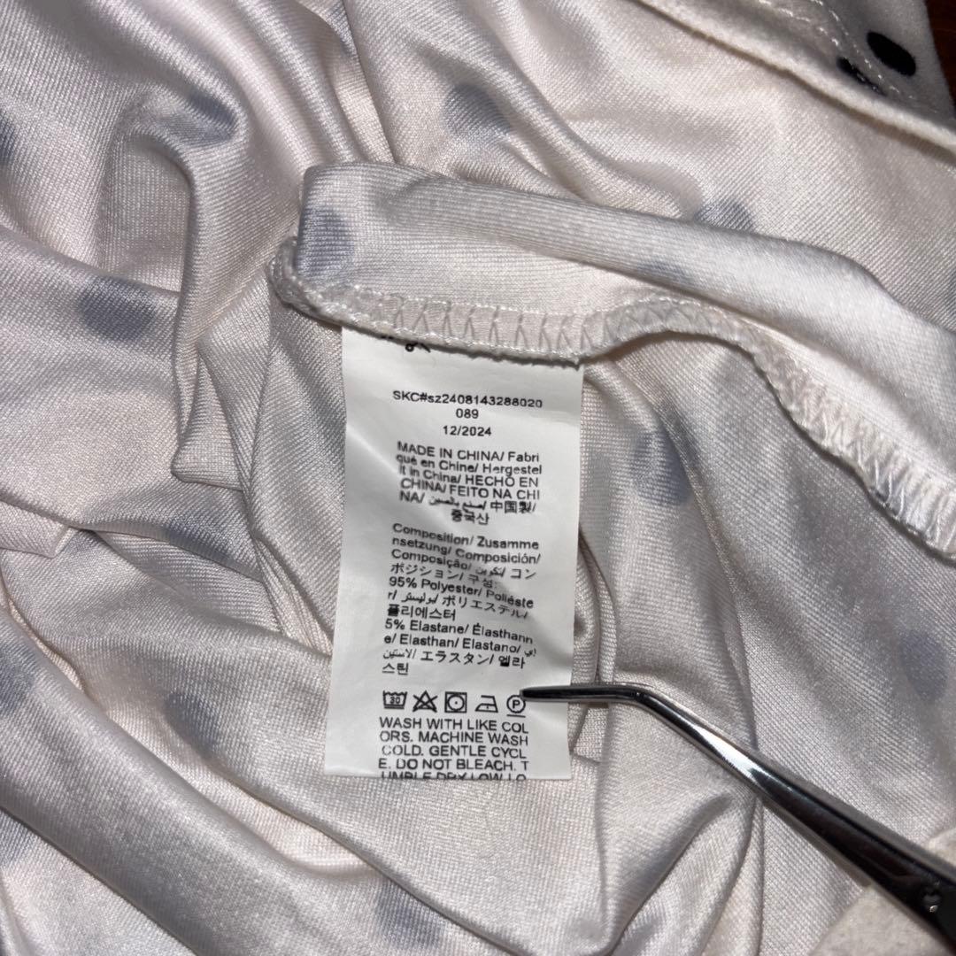 Dazy ドット柄 長袖シャツ MサイズロンT生地やわらかめd767 13