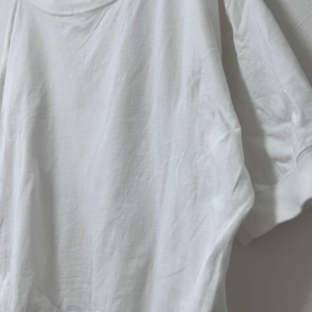 studio CLIP カットソー 半袖Tシャツ　白 ホワイト　 M 無地 4