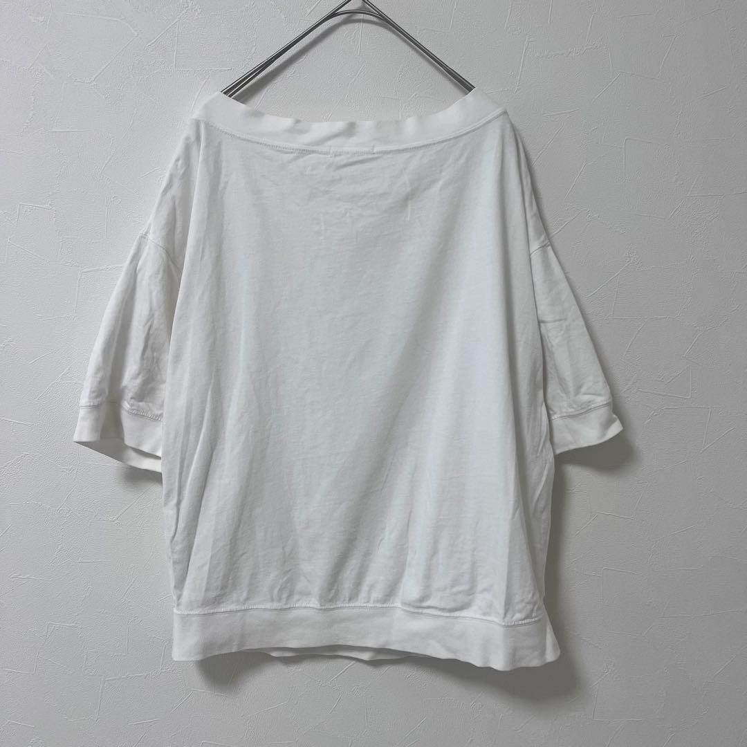 studio CLIP カットソー 半袖Tシャツ　白 ホワイト　 M 無地 5