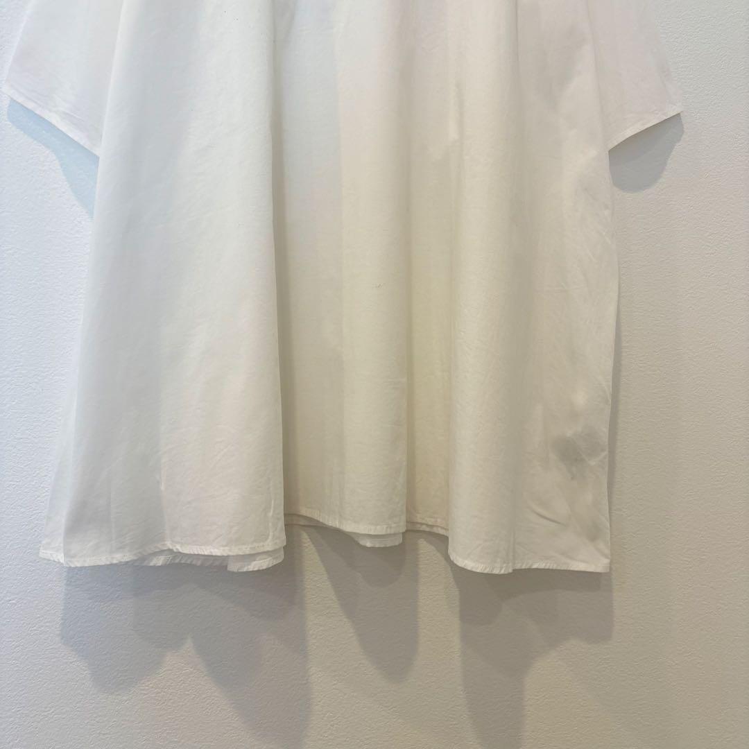 センスオブプレイス 刺繍 ワンピース チュニック 白 ホワイト　フリーサイズ 4