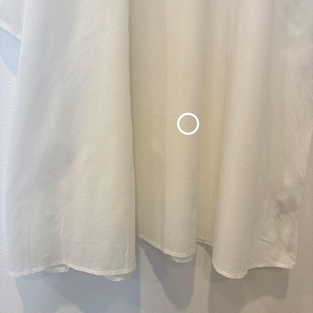 センスオブプレイス 刺繍 ワンピース チュニック 白 ホワイト　フリーサイズ 5