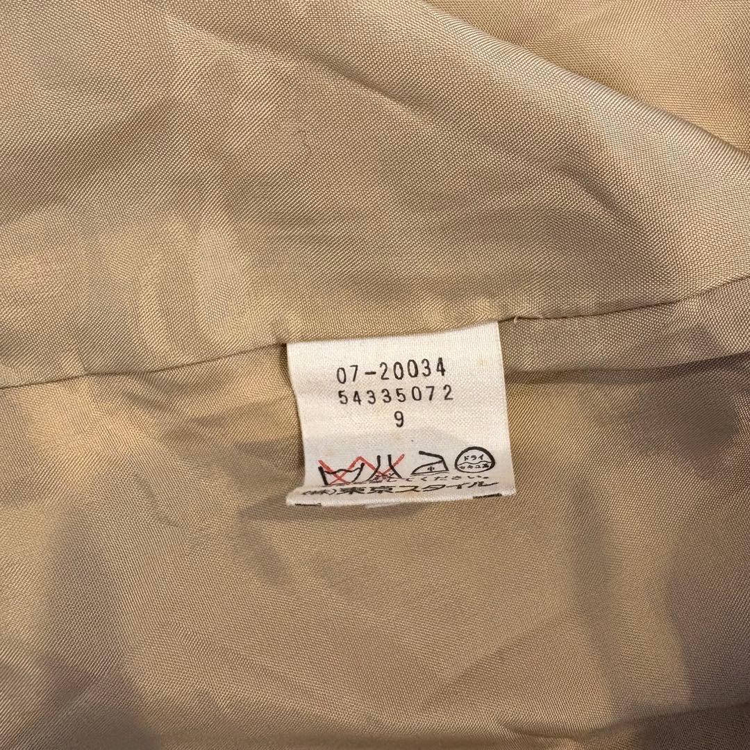 ジェラールダレル コート ジャケット　ファー襟 豹柄　レオパード　ベージュ 9 7