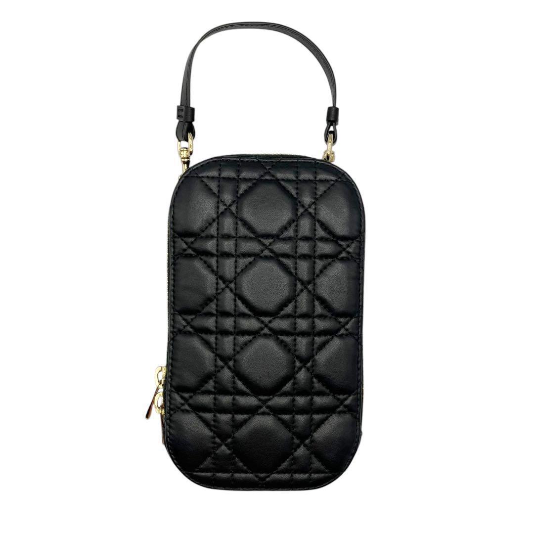 美品✨ レディディオール カナージュ フォンホルダー ブラック 2