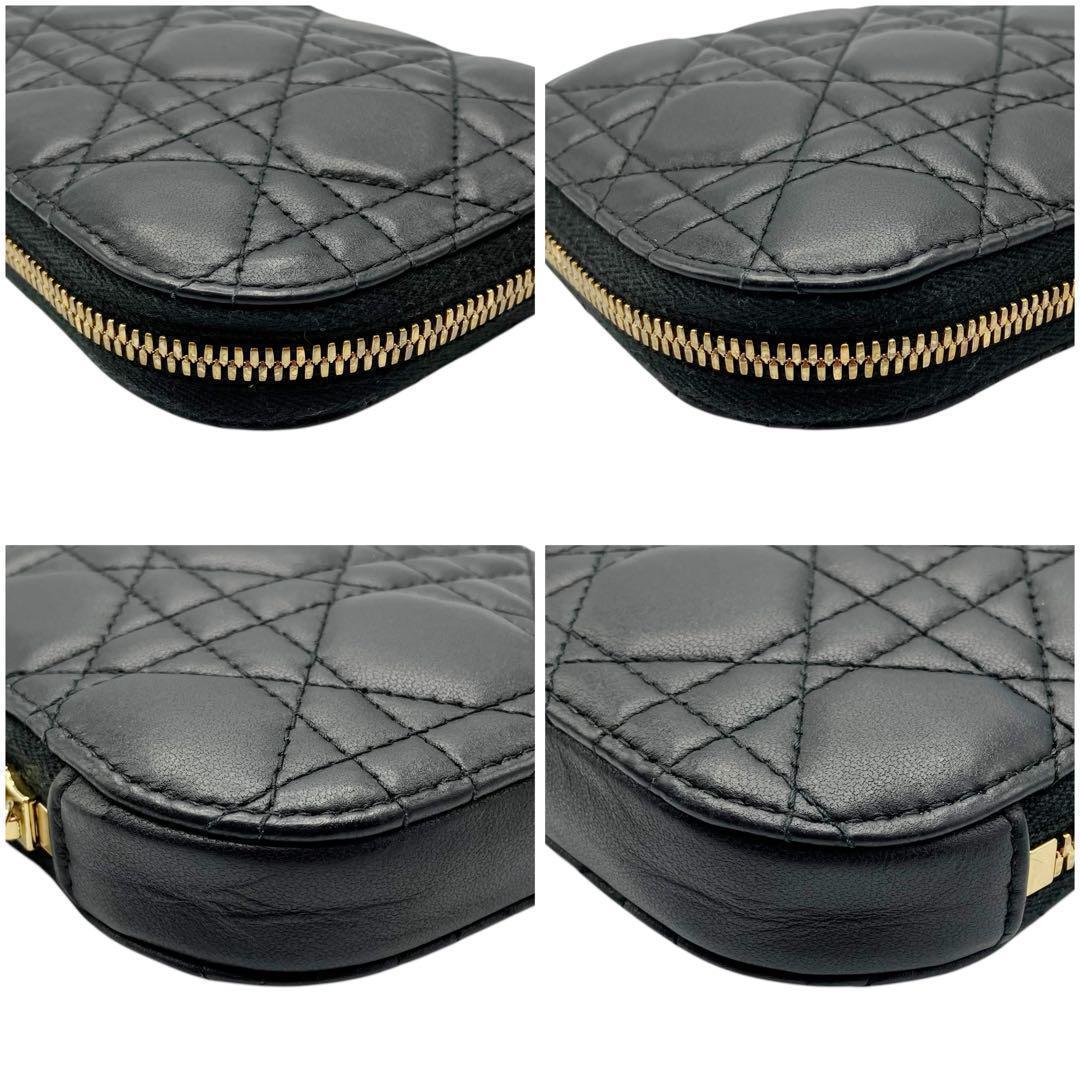 美品✨ レディディオール カナージュ フォンホルダー ブラック 9