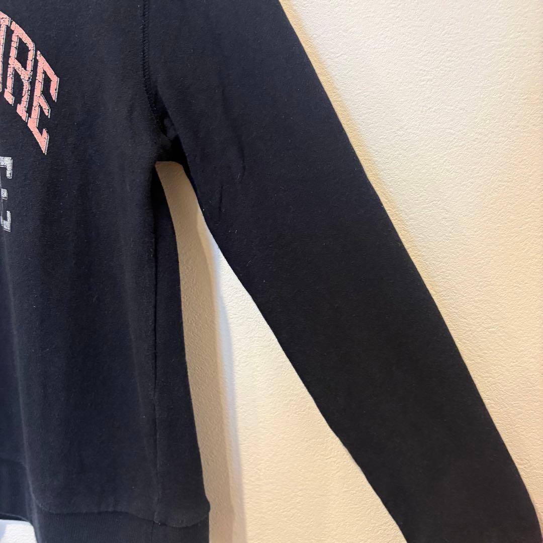 イーストボーイ スウェット トレーナー ロゴ プリント 紺色　ネイビー　M 3