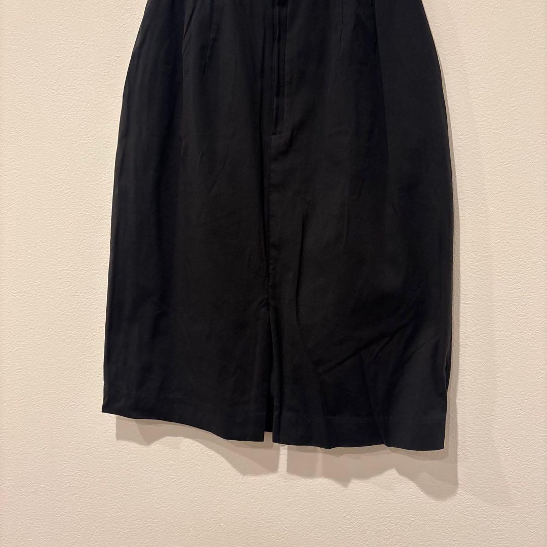ナチュラルビューティーベーシック タイトスカート ひざ丈 黒　ブラック S 無地 5