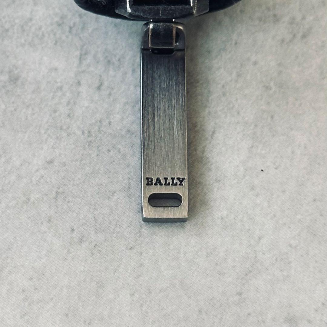 BALLY オールレザー 本革 ラウンドジップ コインケース 小銭入れ 黒 13