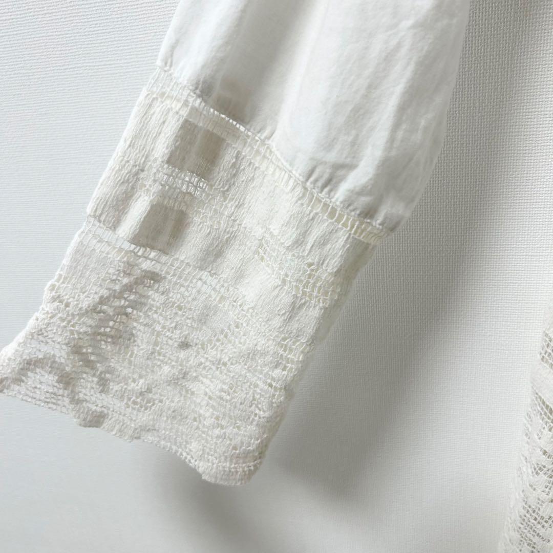 todayful チャーチレースドレス　ワンピース　ホワイト　36 6