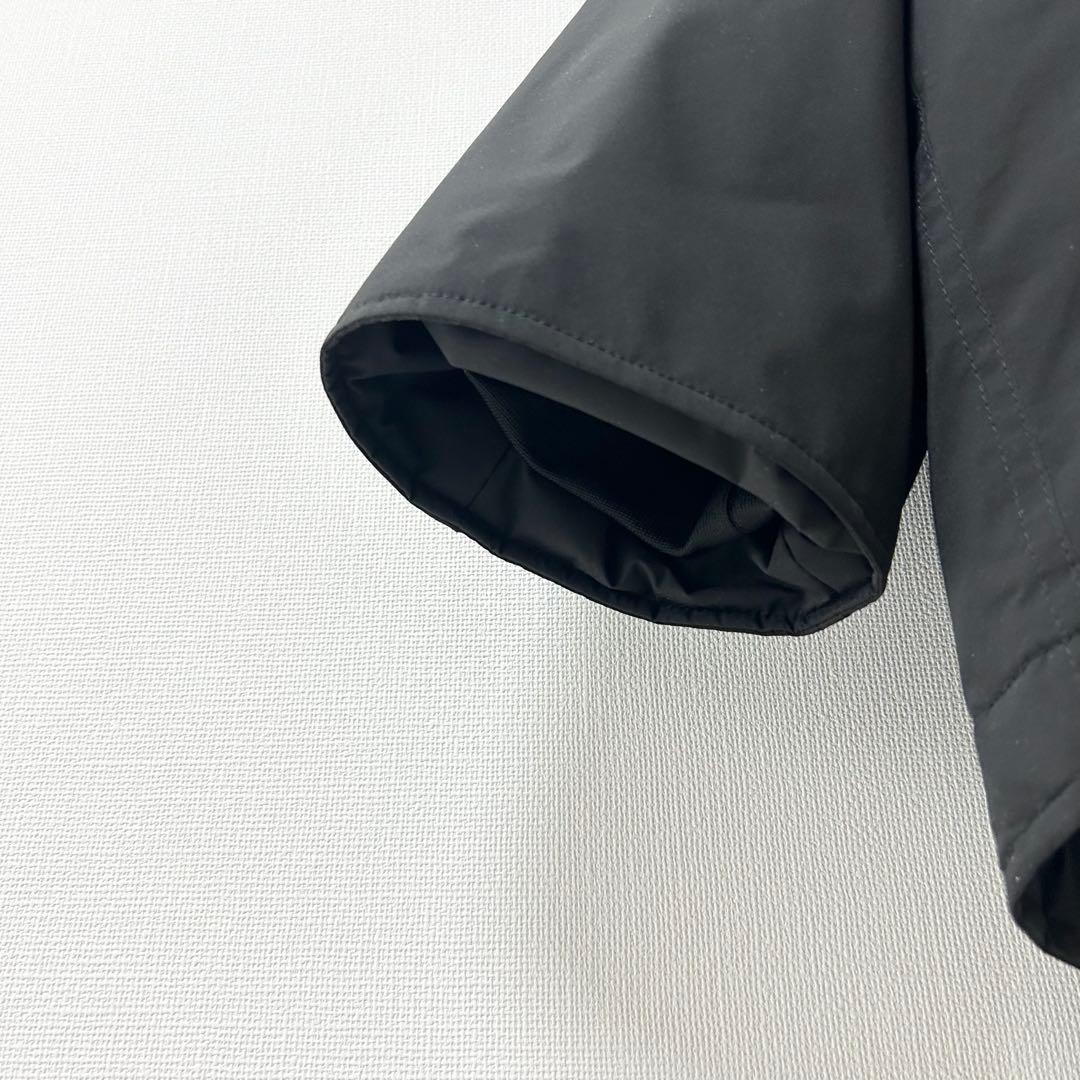 2025AW✨スピックアンドスパン　2WAY撥水ダウンハーフコート　ブラック 5