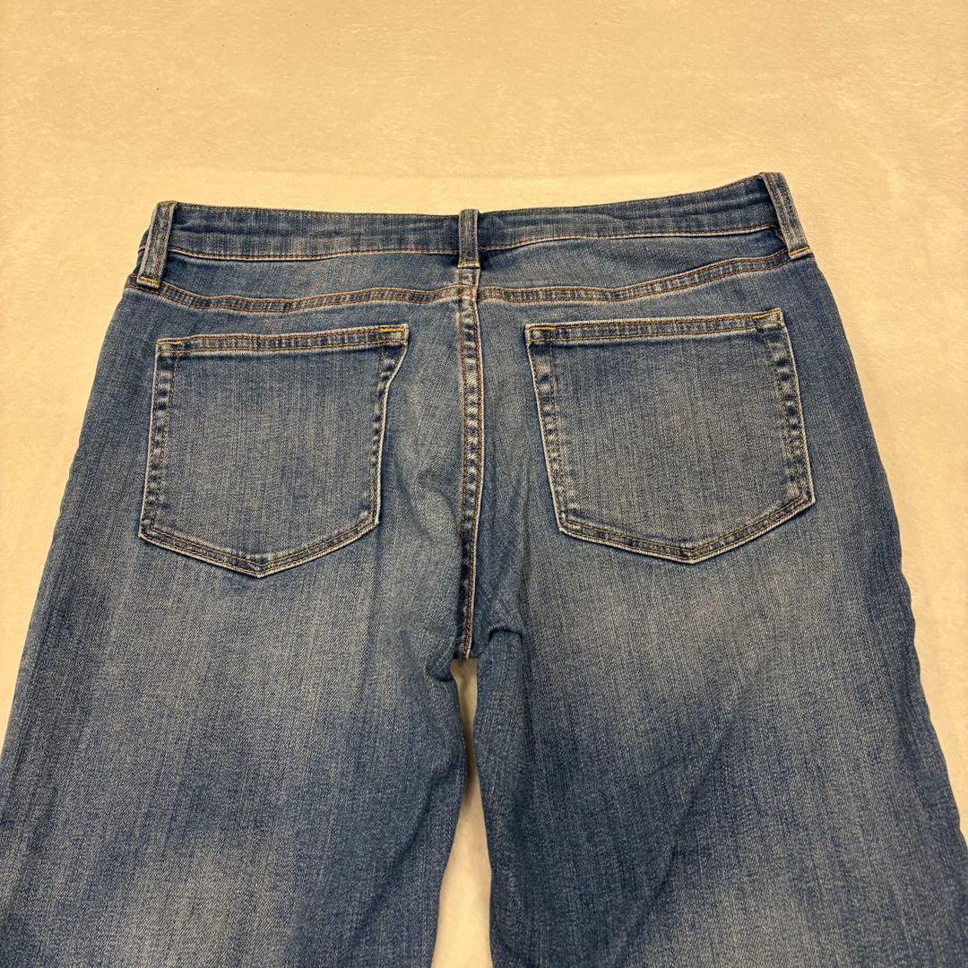 .ストレートデニム ジーンズ ブルー 24(61) ジーパン　美脚　レディース 7