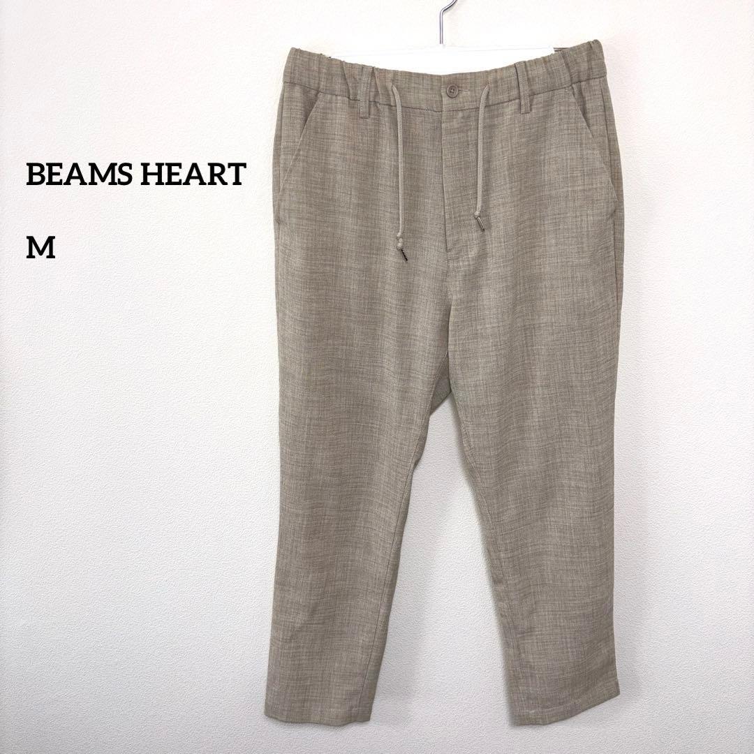 BEAMS HEART メンズ イージーテーパードパンツ M d672