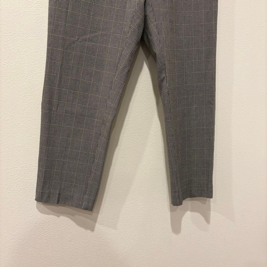 ロペピクニック テーパードパンツ 千鳥格子 グレー 36 きれいめ スラックス 3