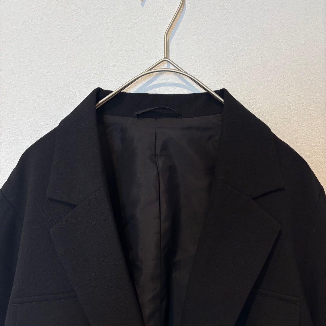 GU テーラードジャケット 黒 ブラック　M シンプル きれいめ　オフィス 2