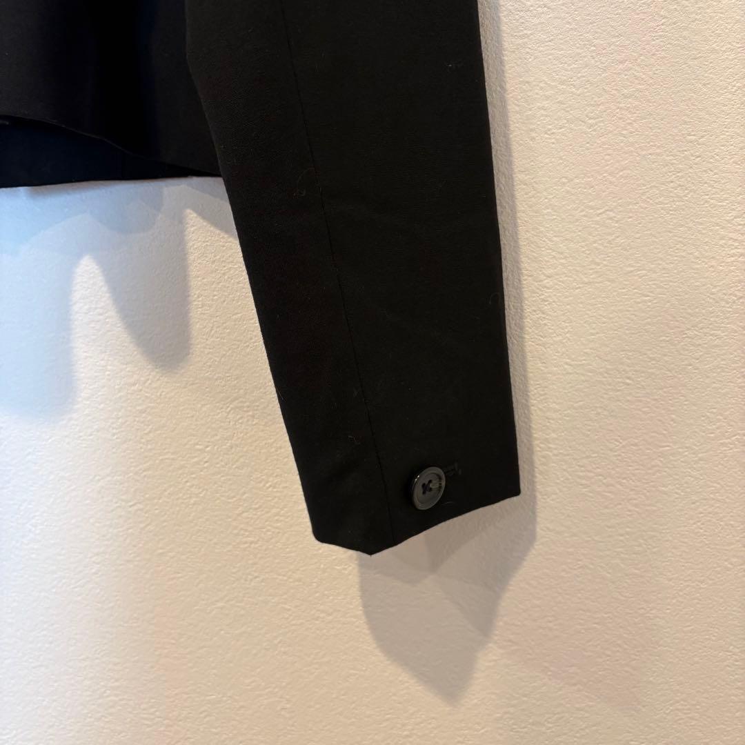 GU テーラードジャケット 黒 ブラック　M シンプル きれいめ　オフィス 8