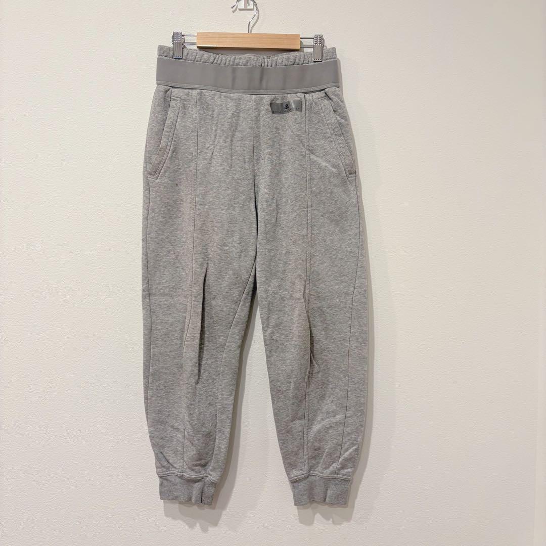 アディダス ステラマッカートニー スウェット パンツ 灰色　グレー M ジョガー