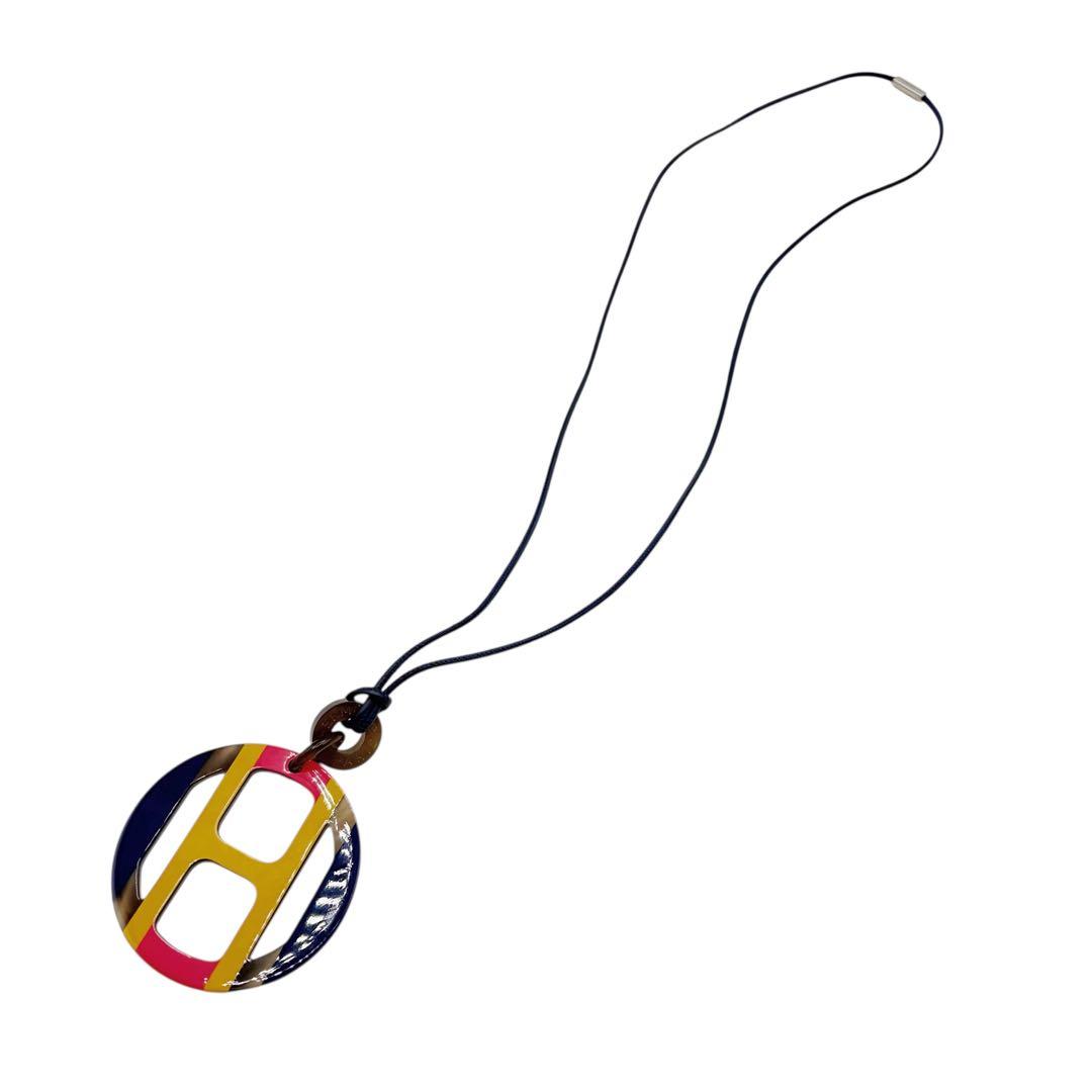 ⭐️未使用⭐️エルメス Hエキップ ネックレス バッファローホーン 2