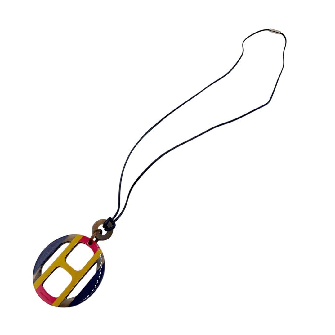 ⭐️未使用⭐️エルメス Hエキップ ネックレス バッファローホーン 3