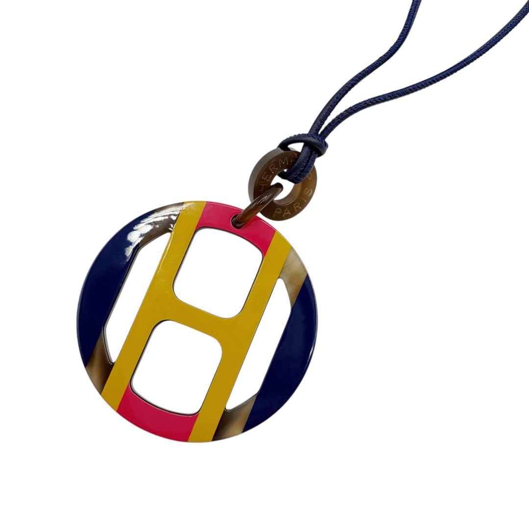 ⭐️未使用⭐️エルメス Hエキップ ネックレス バッファローホーン 4