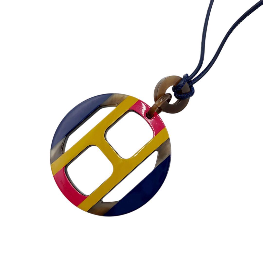 ⭐️未使用⭐️エルメス Hエキップ ネックレス バッファローホーン 5