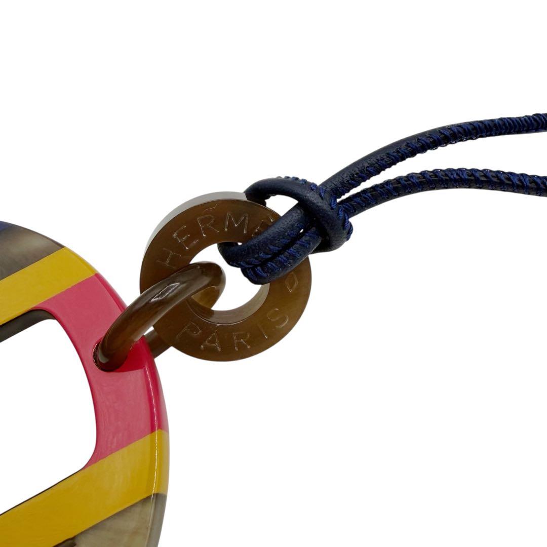 ⭐️未使用⭐️エルメス Hエキップ ネックレス バッファローホーン 8