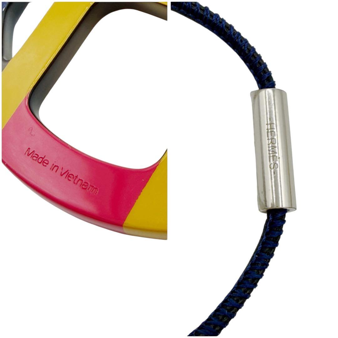 ⭐️未使用⭐️エルメス Hエキップ ネックレス バッファローホーン 9